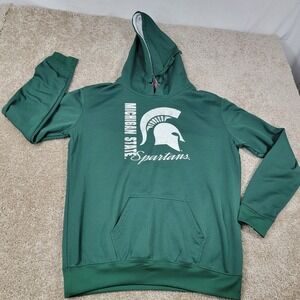 Michigan State Spartans Men's Size XL Green Hoodie Campus Heritage Collection